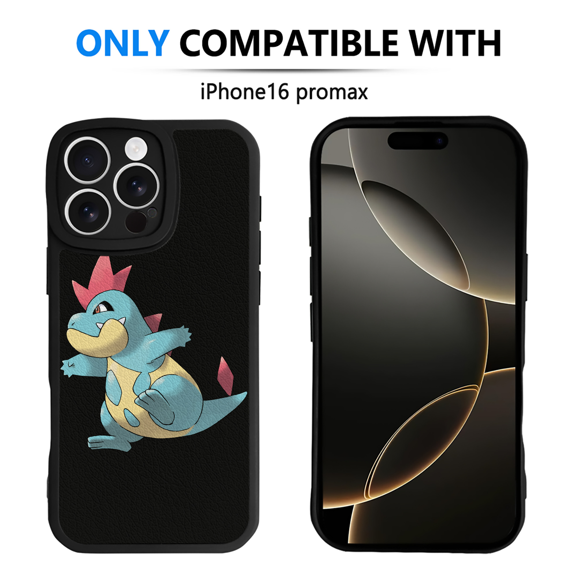 （画像用） ポケットモンスター Pokémon 【iPhone 16シリーズ対応】シリコンスマホケース（レザー調） 材質：シリコン